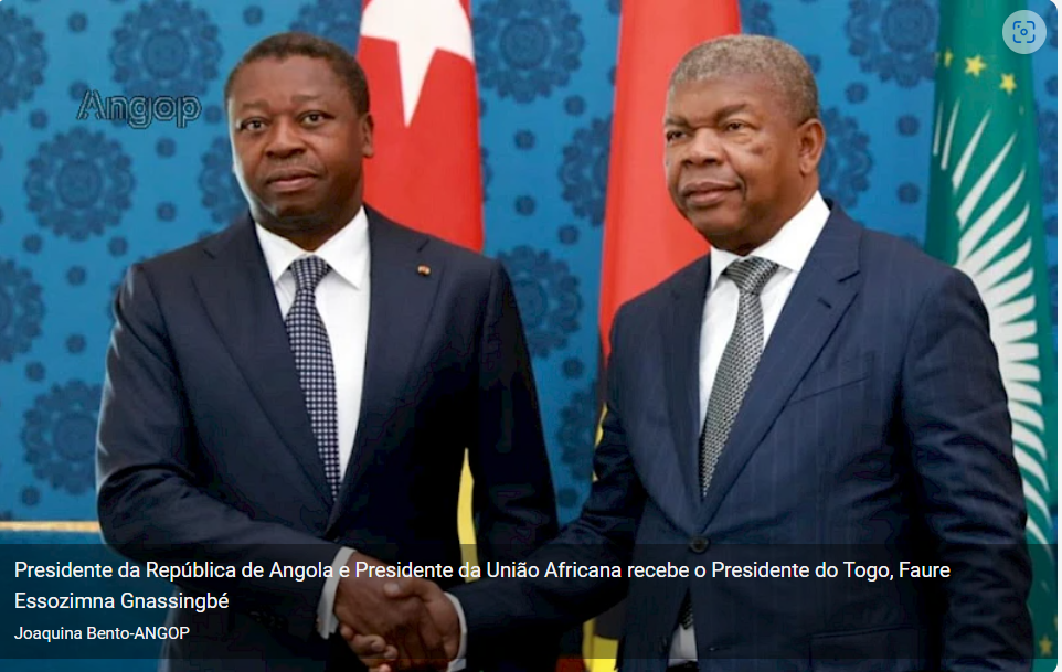 Presidente da UA reúne-se com chefe de Estado Togolês