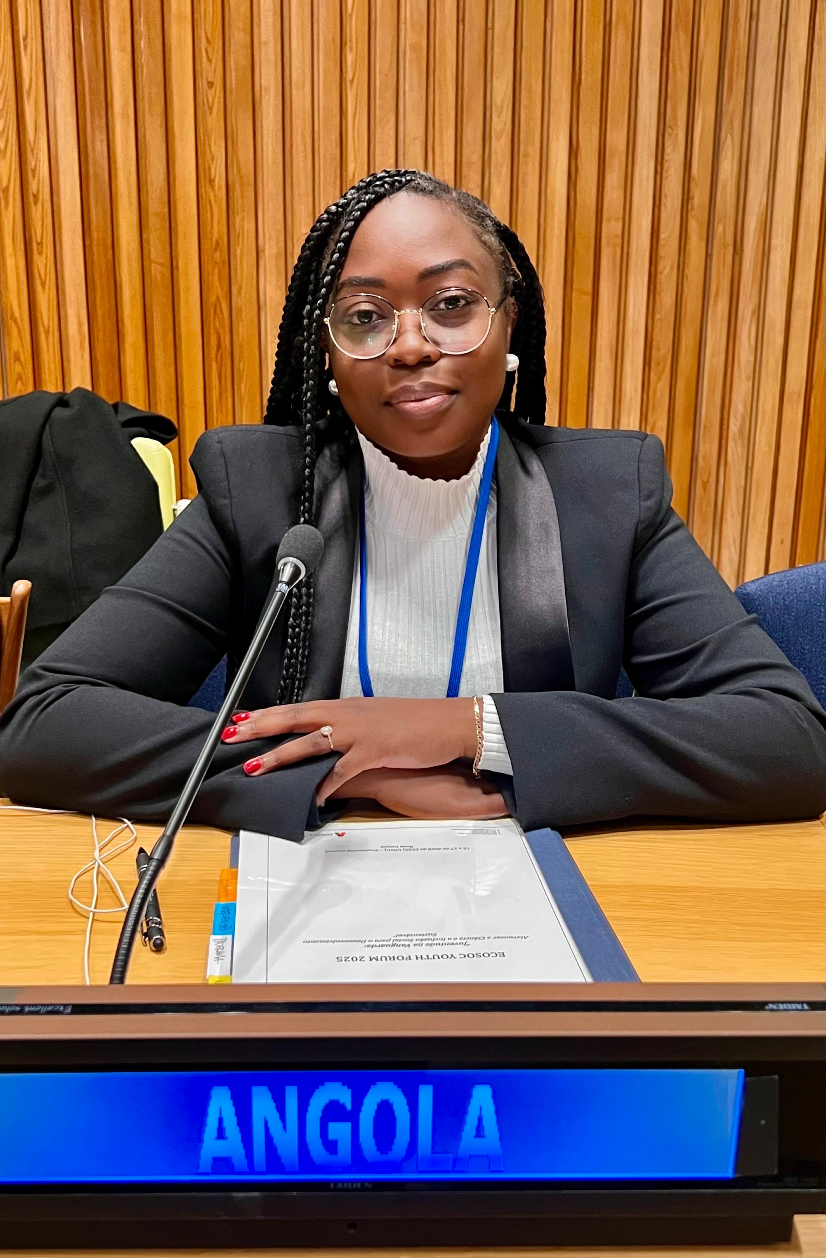 Angola apelou para um novo pacto global sobre juventude e trabalho, essa quinta-feira (17),  na sede da ONU, em Nova Iorque, no quadro da 4ª Conferência Internacional  sobre Financiamento do Desenvolvimento (FfD4), com  a liderança juvenil no centro das decisões. O repto  foi lançado pela secretária de Estado para a Juventude,  Danila Bragança,  no Fórum da Juventude, promovido pelo Conselho Económico e Social das Nações Unidas (ECOSOC), Segundo um anota de imprensa da Missão Permanente da República de Angi